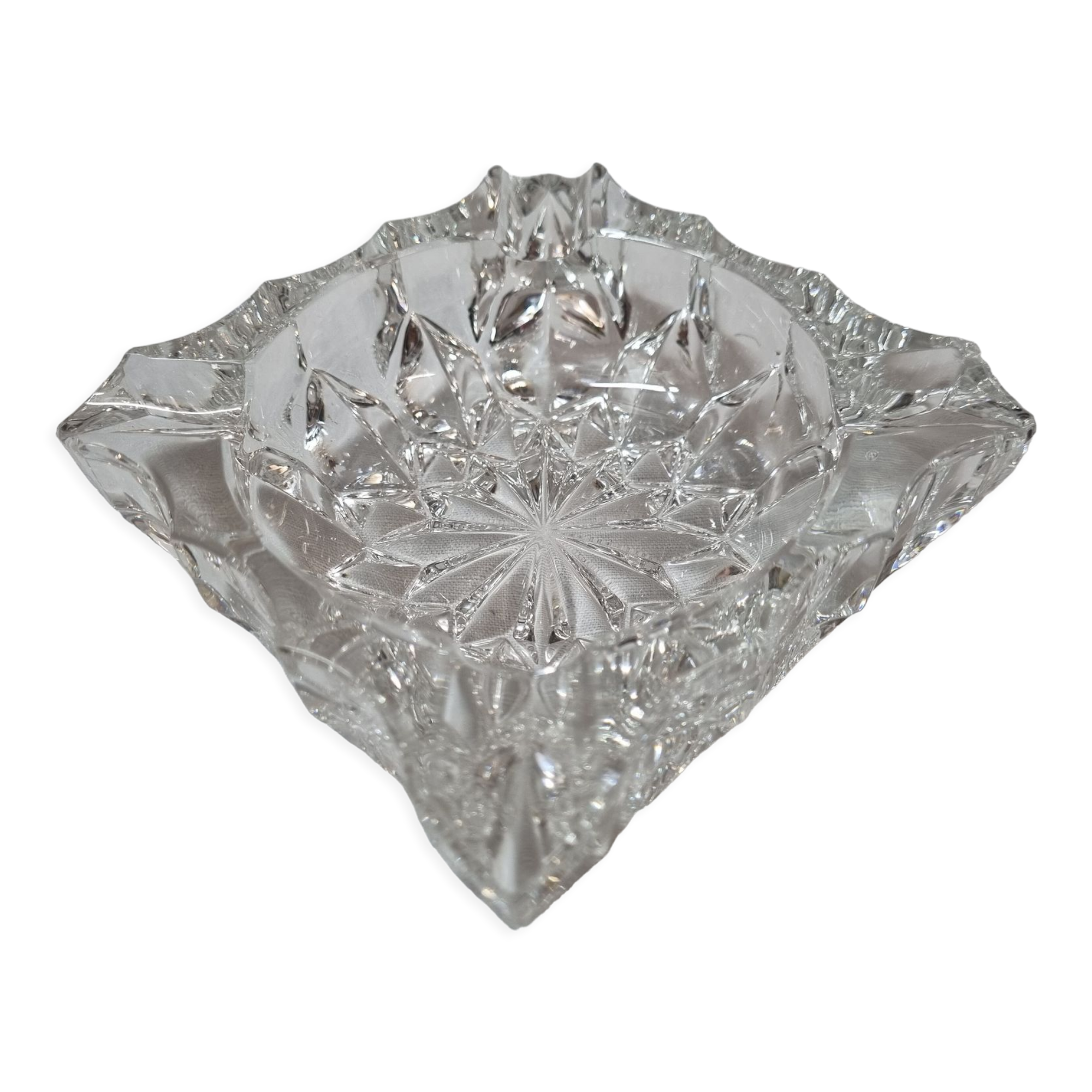 Crystal ashtray from 1970