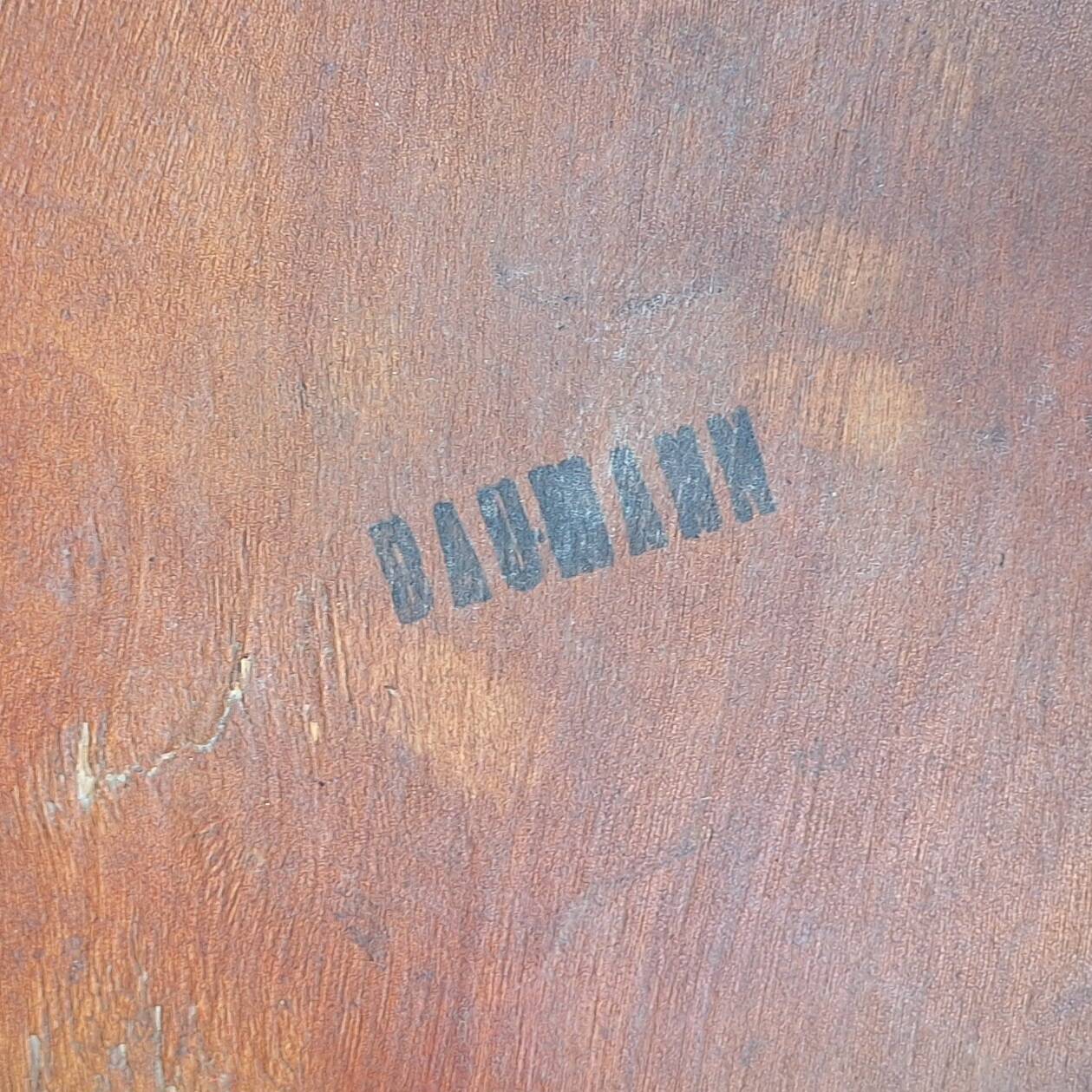 Tabouret en bois courbé Baumann