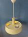 Large vintage beige suspension by Louis Kalff