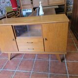 Vintage 60s oak sideboard