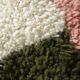Traditional handmade pure wool Berber rug 2/3 m