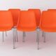 12 Stacking Chairs Vintage 1970s, Germany