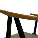 Vintage Palais De Tokyo armchair by Zwager Ermeloo, 1950's design