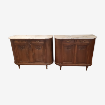 Paire de commodes Art Deco