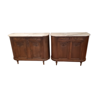 Pair of art deco dressers