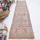 3x10 neutral handmade vintage runner rug, 78x326cm