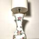 Baccarat Lampe Opaline peint main