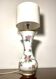 Baccarat Lampe Opaline peint main