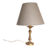 Lampe pied bronze