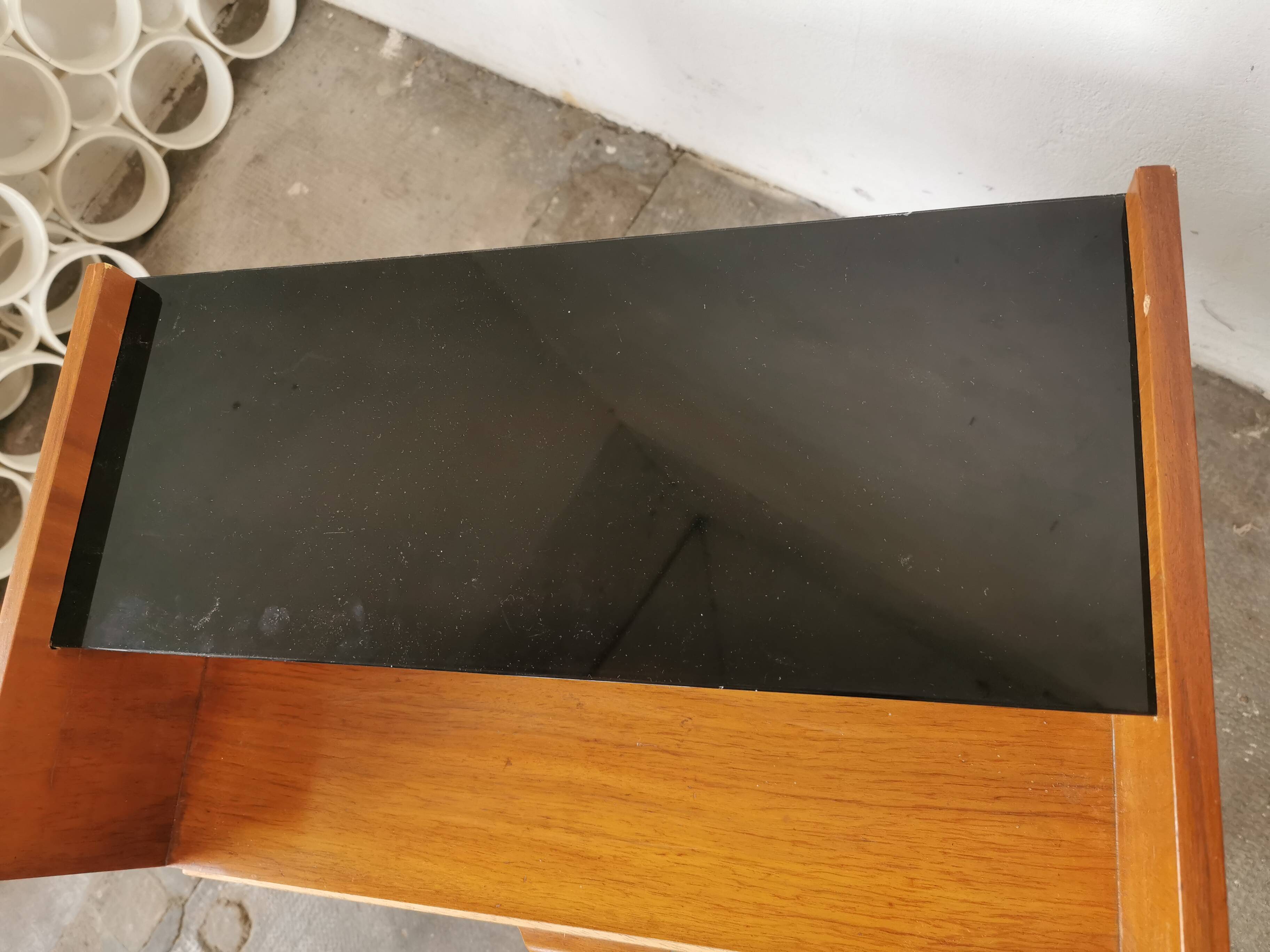 Bedside table, vintage side table 1960