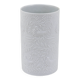 White relief Op Art porcelain vase by Bjorn Wiinblad, Rosenthal Studio Line, 1960s.