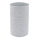 White relief Op Art porcelain vase by Bjorn Wiinblad, Rosenthal Studio Line, 1960s.