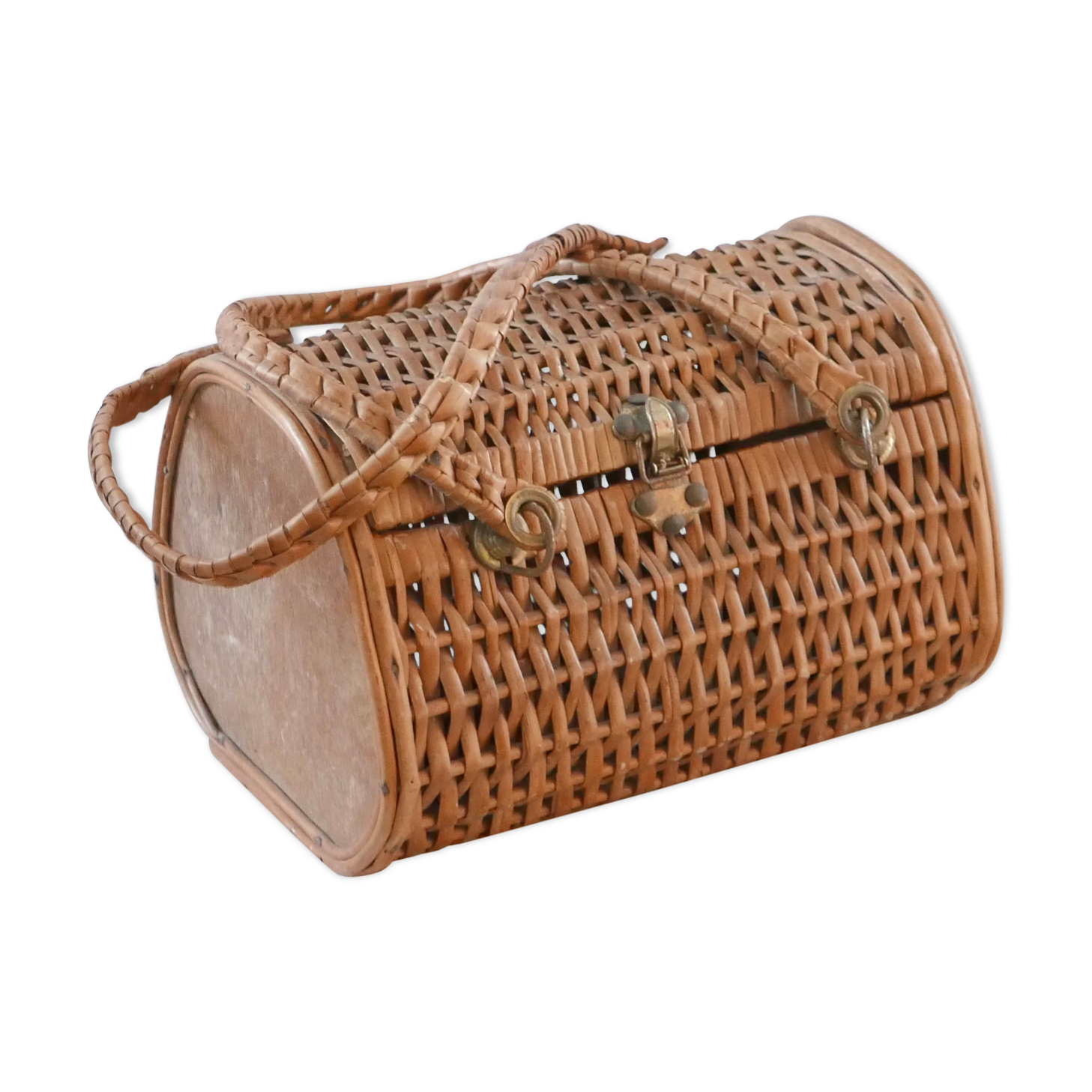 Wicker basket, 60s
