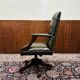 Fauteuil de bureau Chesterfield President vert olive
