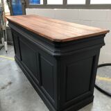 Old patinated counter
