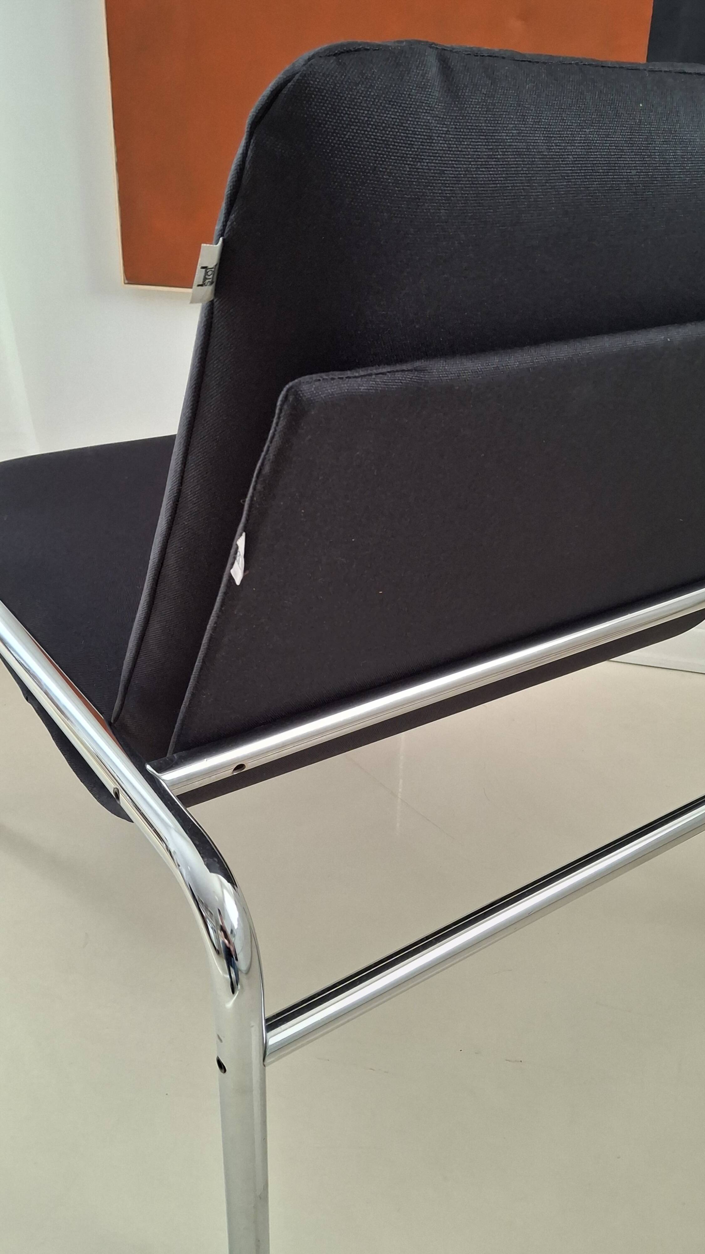 Bauhaus-style armchair, 1980s