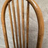 Series Set of 4 Baumann Eden Vintage chairs with fabric seat
