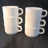 Arcopal white coffee service