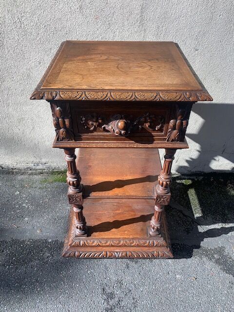 Louis XIII style bedside