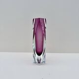 Sommerso vase - Murano blown glass, Italy 1970