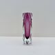 Vase Sommerso en verre de Murano soufflé, Italie 1970