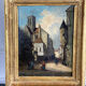 Tableau huile sur panneau du début 19ème