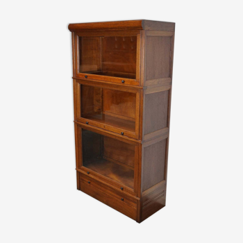 Antique stackable oak bookcase by Macey Globe Wernicke circa 1920