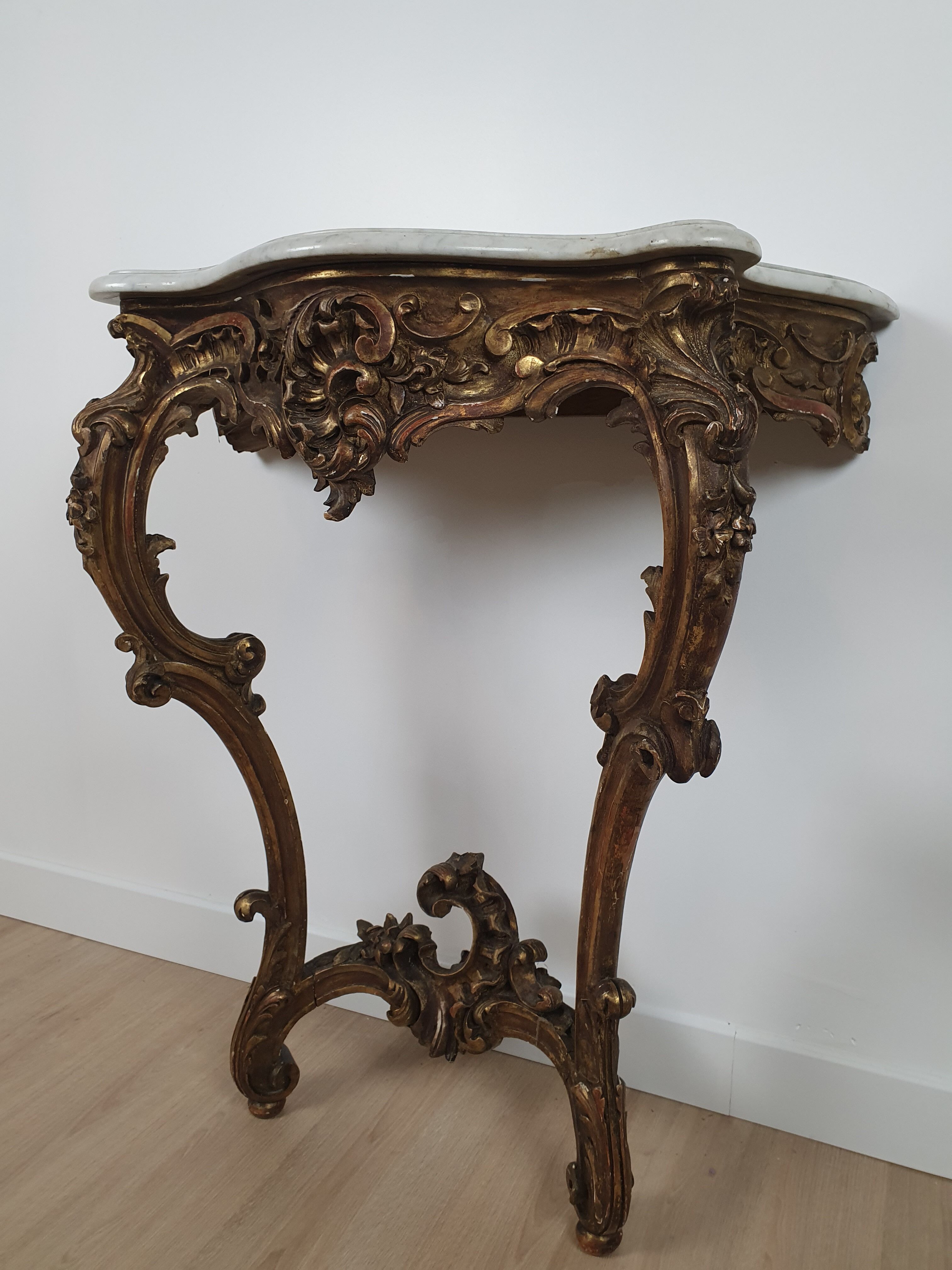 Golden console " napoleon iii "