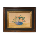 Tableau ancien , nature morte aux roses, XX siècle