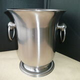 Jean Couzon satin stainless steel champagne bucket