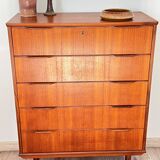 Scandinavian teak chest of drawers (from Denmark)