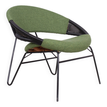Fauteuil en rotin - Hovmand Olsen - 1955