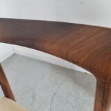 6 Scandinavian rosewood lubke chairs, 60s