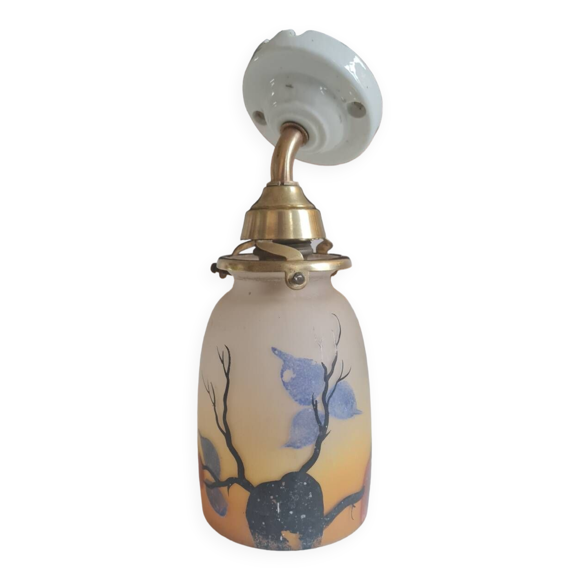 Daum nancy glass paste wall lamp