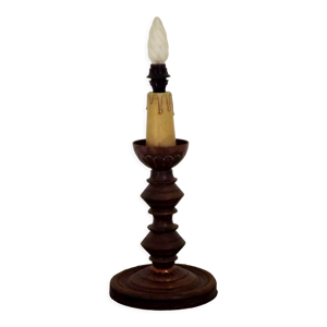 Pied de lampe français - bois