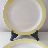 Lot six vintage dessert plates.