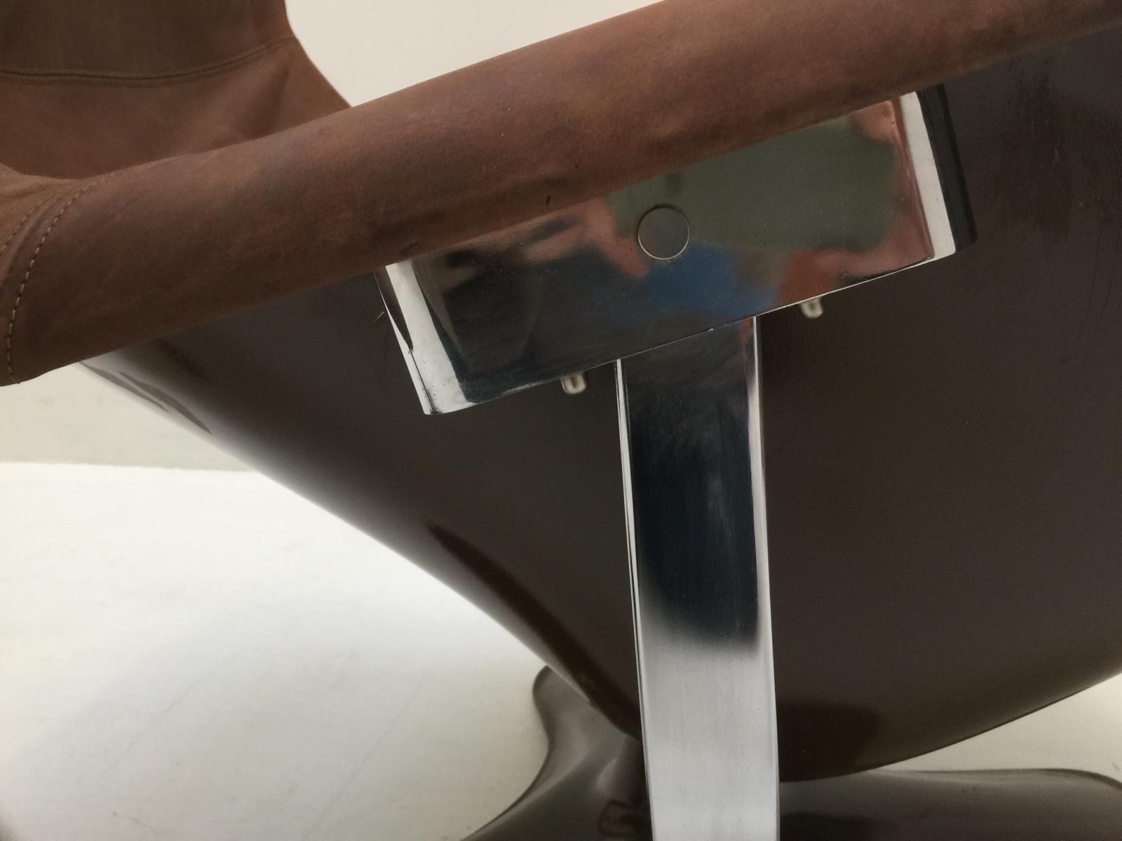 Chair and ottoman by Yrjö Kukkapuro, Haimi 1965