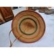 African hat from Nigeria, straw and leather