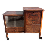 Art Deco walnut sideboard, circa 1930s