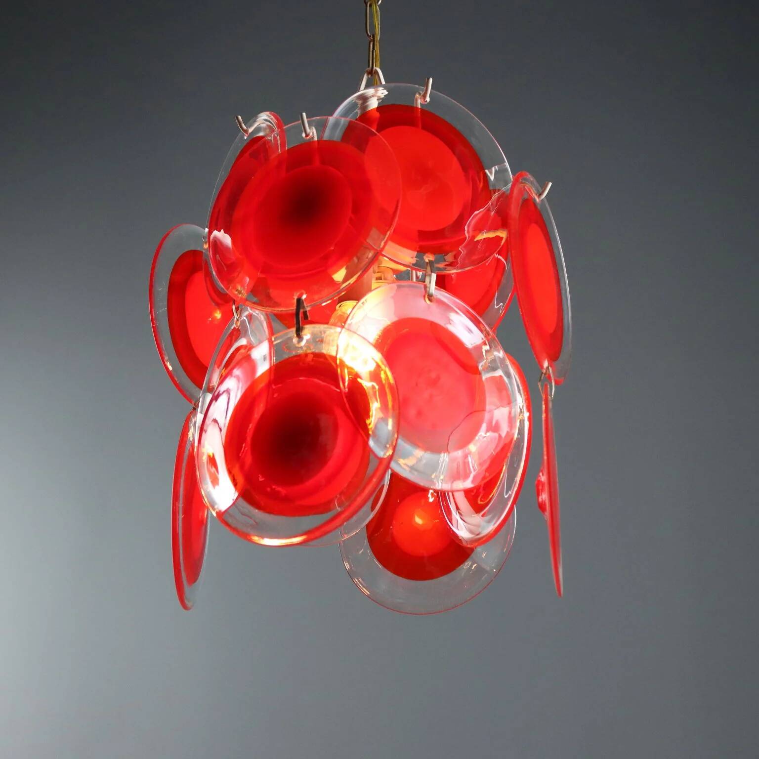 Vintage Murano glass pendant, Italy, 1970s