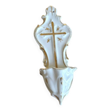 Bénitier en porcelaine