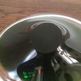 Mid Century Modern Swedish Flygsfors Green Freeform Art Glass Bowl - Paul Kedlev