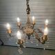 Bronze pendant chandelier