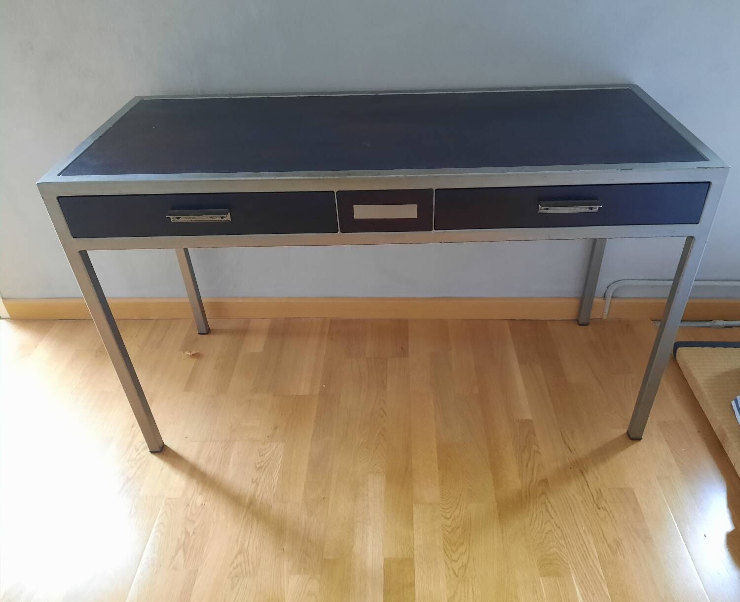 Desk and chair, industrial style
