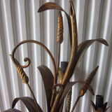 Sconce in gilded metal