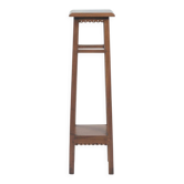 Art Deco Planter, Wooden Pedestal, Netherlands, 1920s