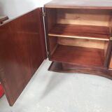 Enfilade art deco in vintage rosewood
