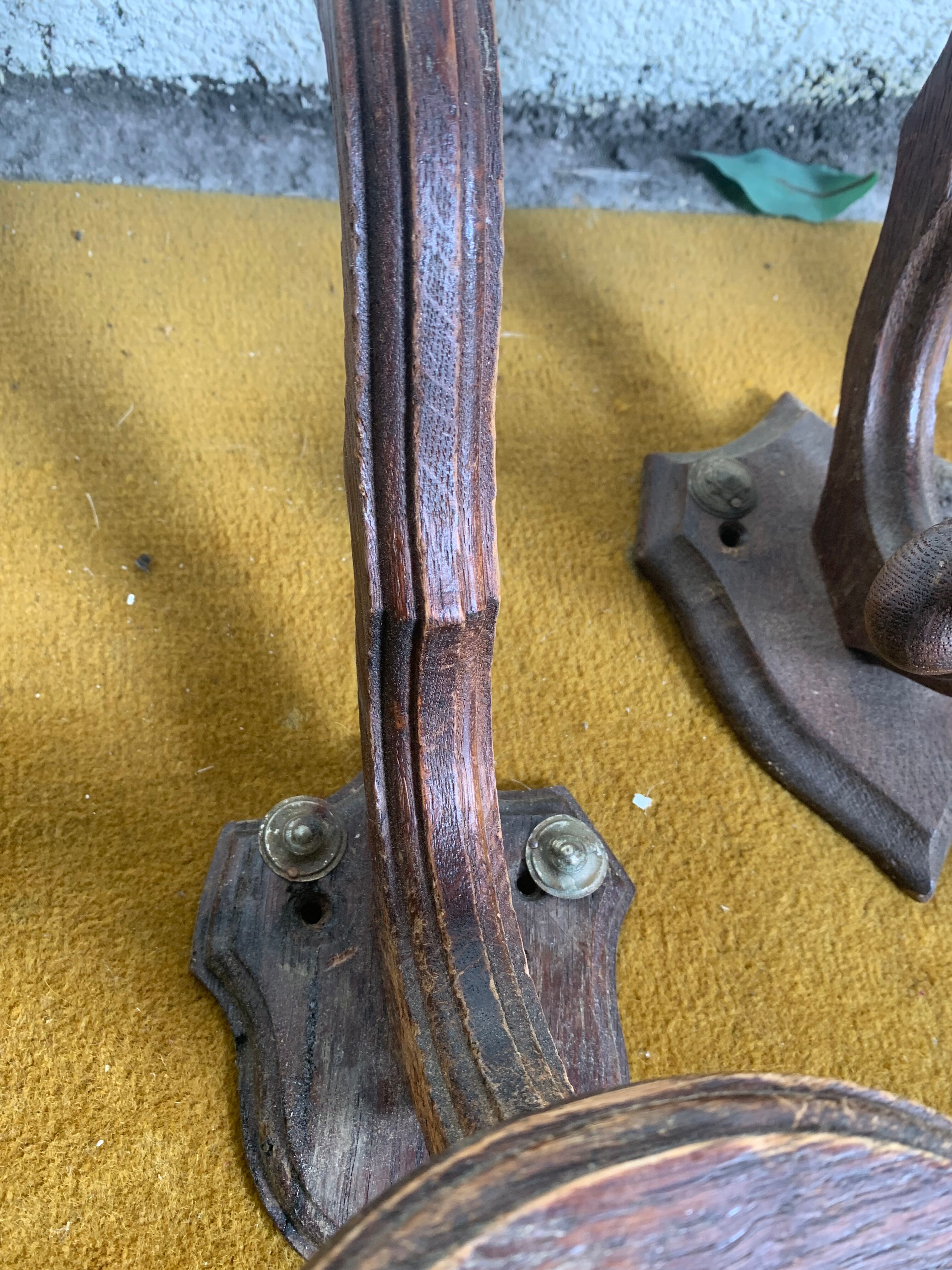 Trio de patères ancienne