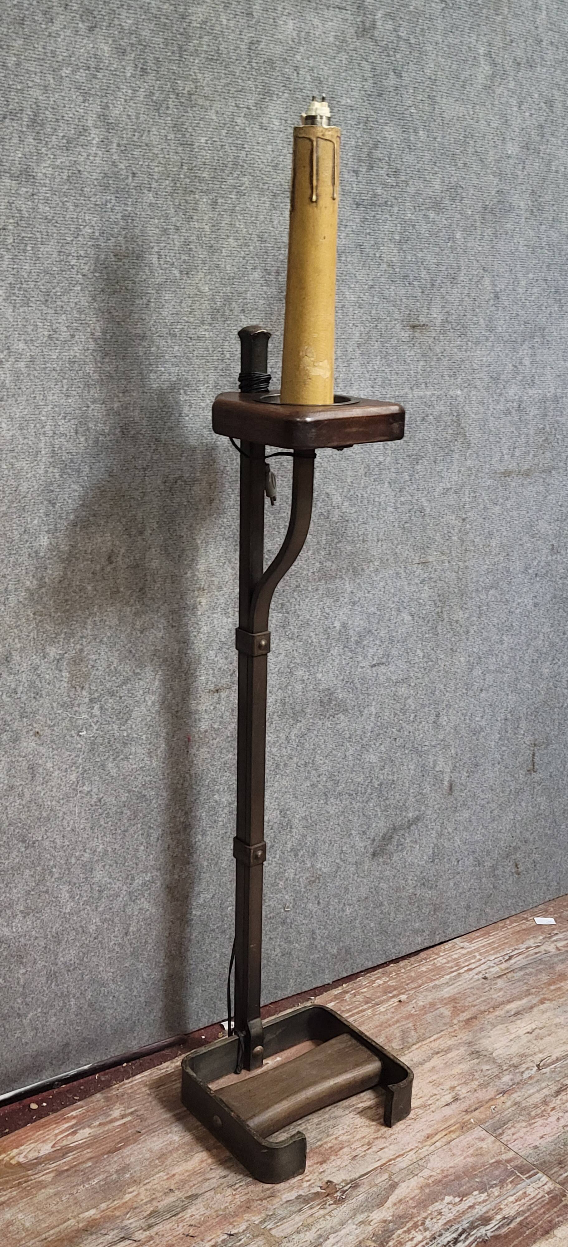 design floor lamp with a sculptural look