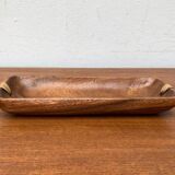 Teak bowl from the mid-century, 1960s.